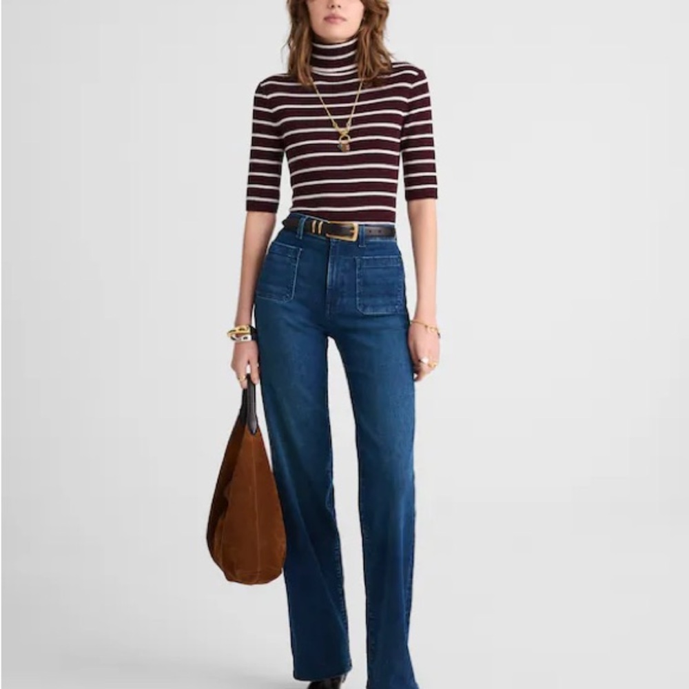 Madewell Emmett Wide Leg Jeans 25 PETITE